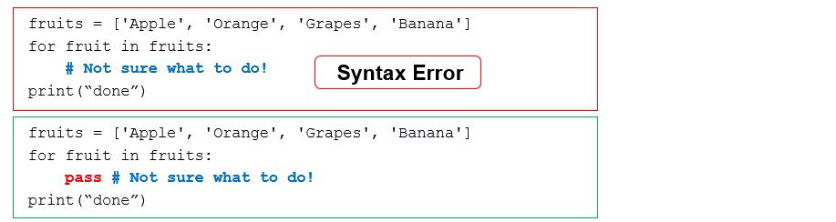 Pass Code example